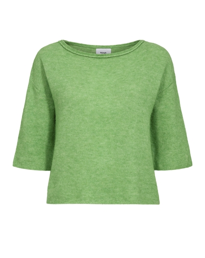 Nümph - Nuriette Pleat Pullover Strik - Poison Green 